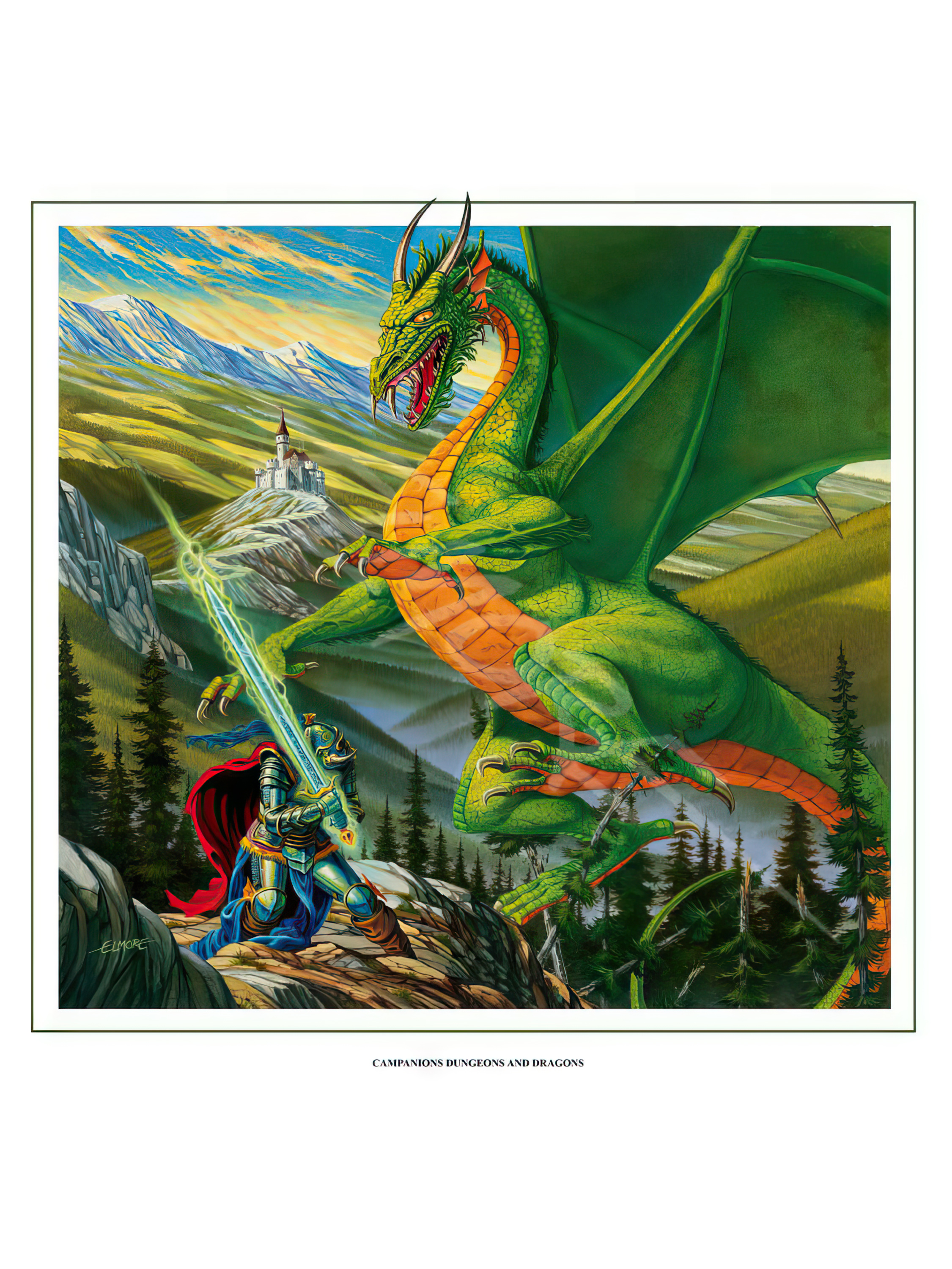 Larry Elmore · D&D - Companion Dragonblade