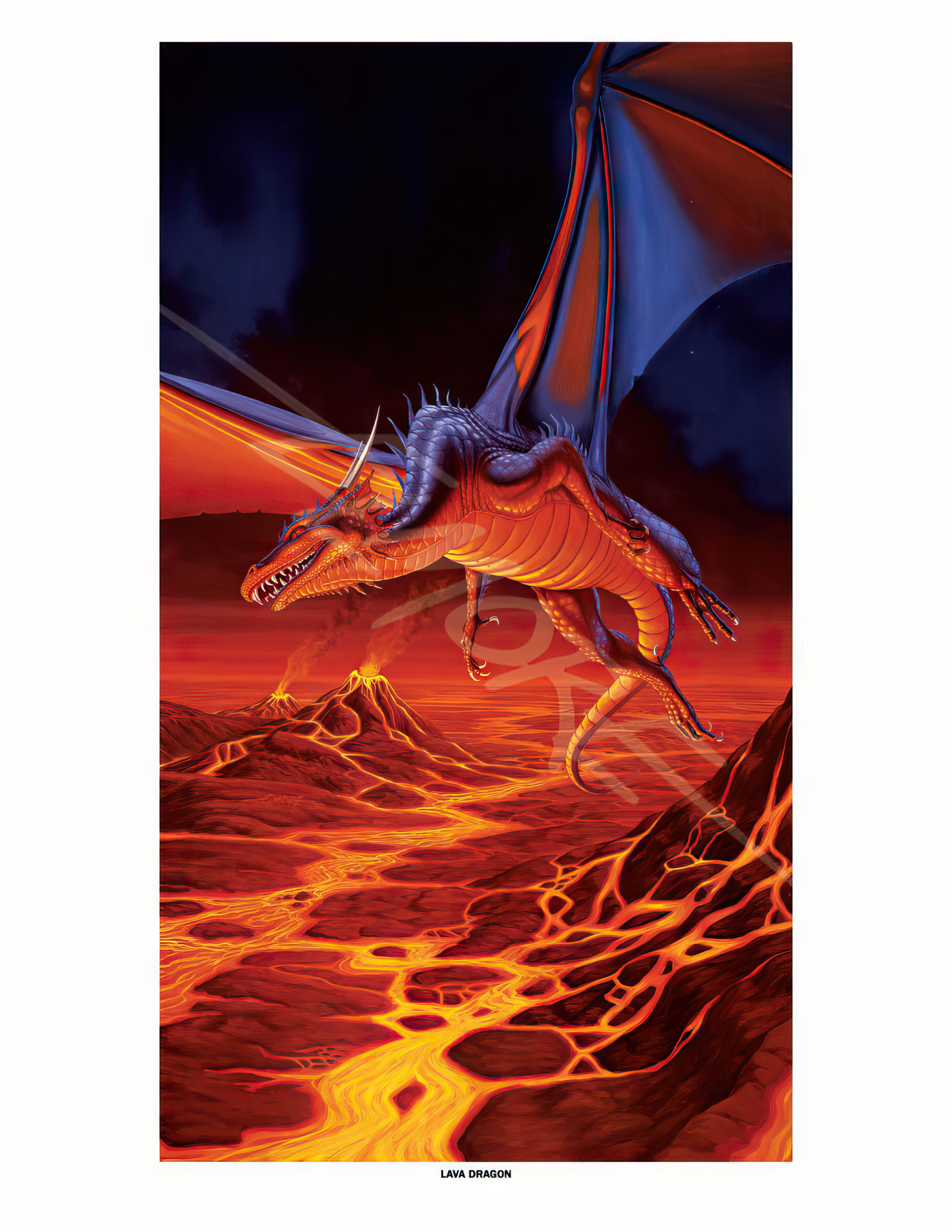 D&D - Lava Dragon