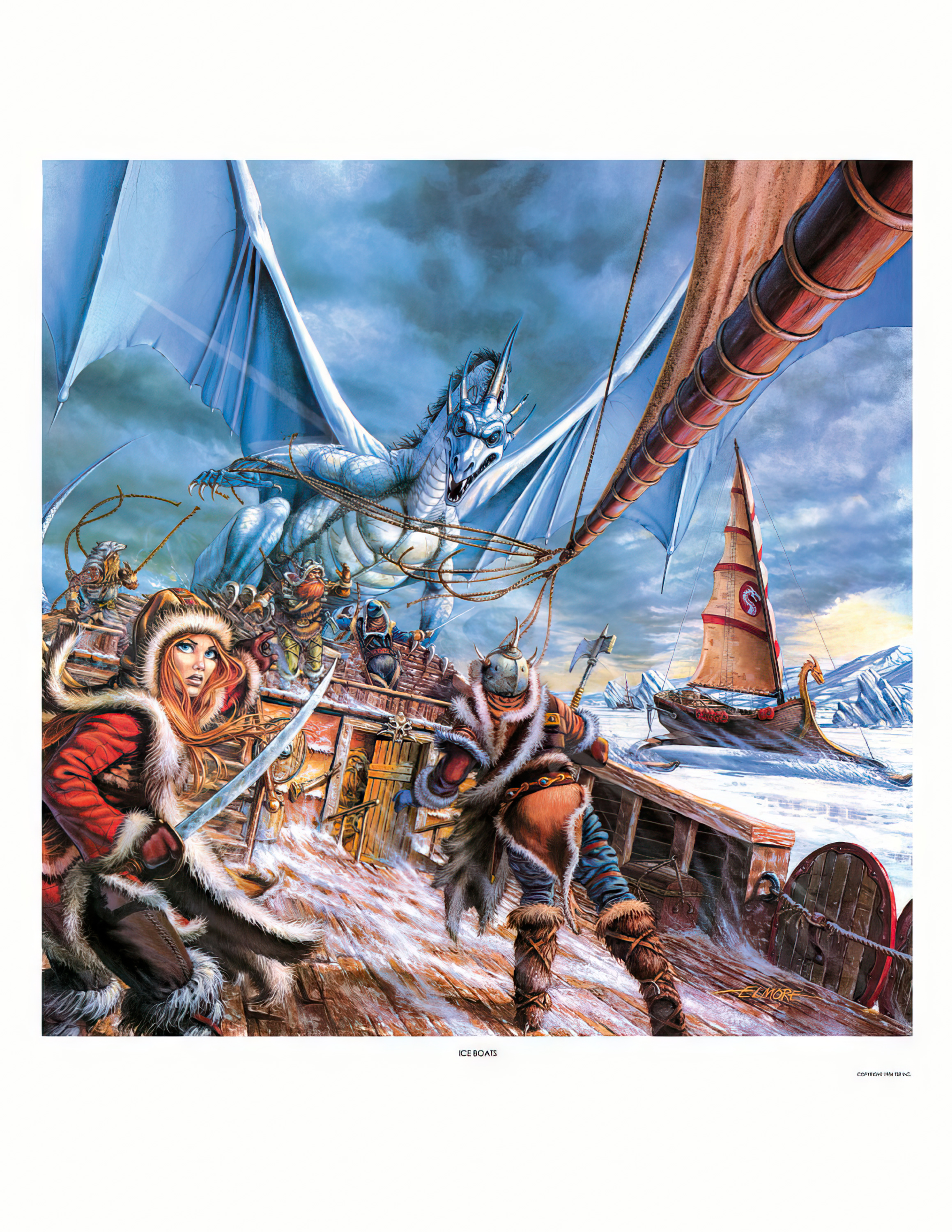Dragonlance - Ice Boats