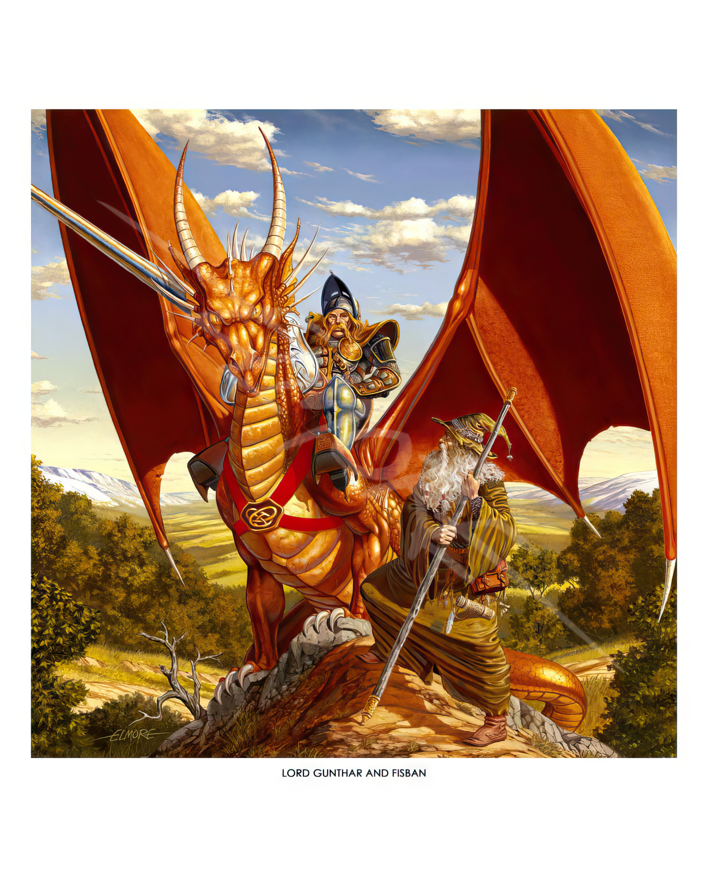 Dragonlance - Lord Gunthar & Fisban