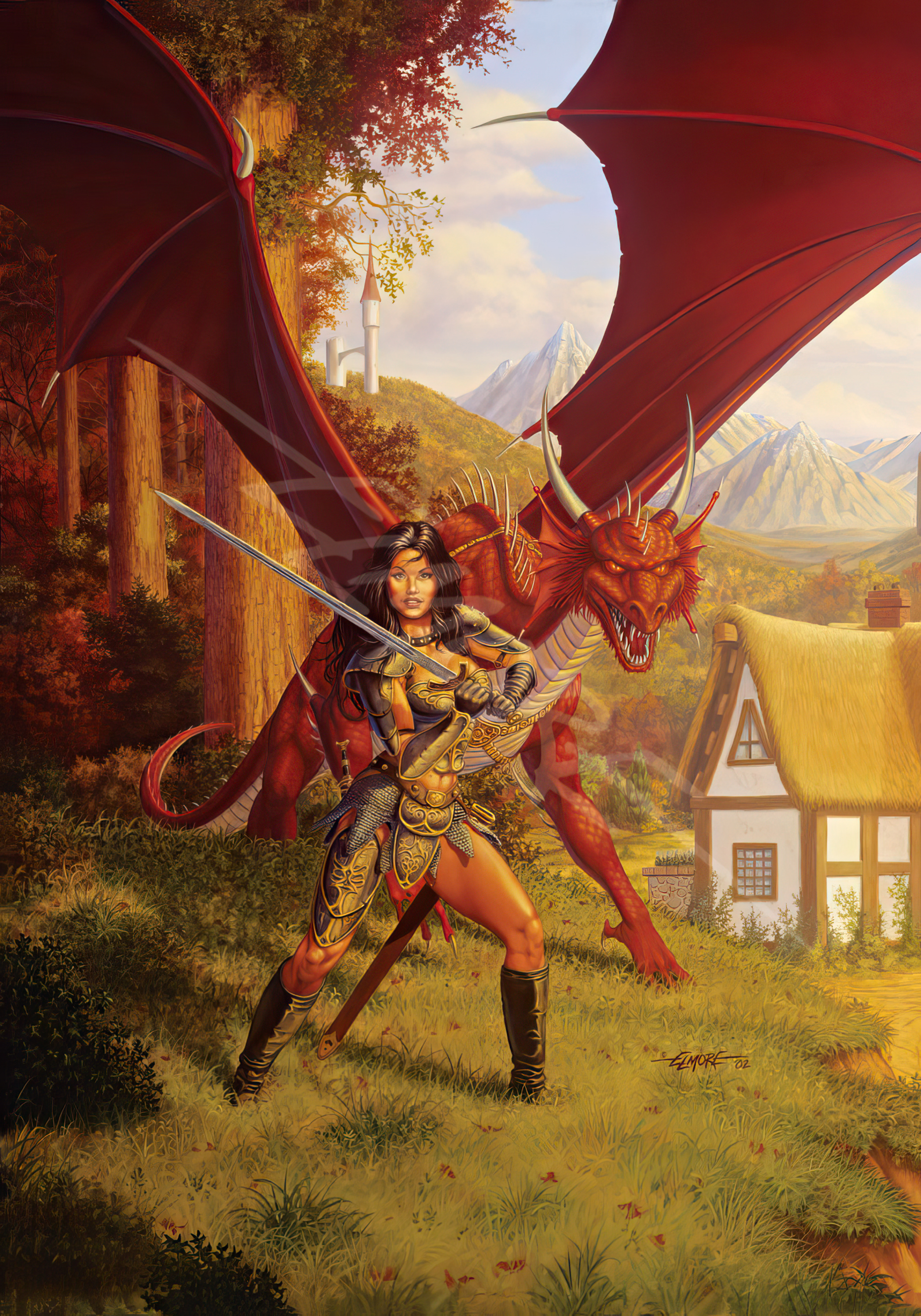 Larry Elmore · D&D - Companion Dragonblade