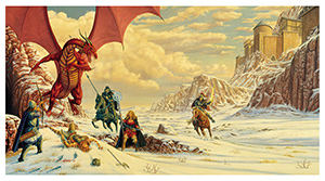 Larry Elmore · D&D - Companion Dragonblade